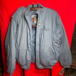 Derby Leather Coat Works Suede Western Color Block Vintage Jacket Men Large